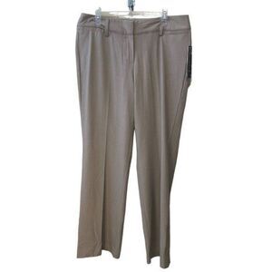 Larry Levine Curvy Fit Average Length Hourglass Dress Pants Slacks Size 14 NWT